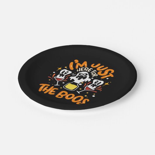 Assiettes En Carton Halloween I (Angle)