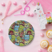 Assiettes En Carton Halloween Monster Mash (Fête)