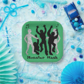 Assiettes En Carton Halloween Monster Mash Dance Party (Fête)