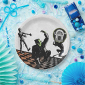 Assiettes En Carton Halloween Monsters Monster Bash Costume Party (Fête)