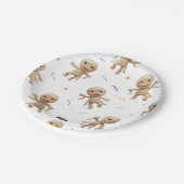 ASSIETTES EN CARTON HALLOWEEN MUMMY (Angle)