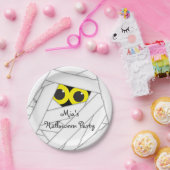 Assiettes En Carton Halloween Mummy Costume fête mignonne Plaques pour (Fête)