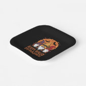 Assiettes En Carton Halloween Noël Joyeux HalloMerciMas Gnomes (Angulaire)