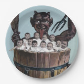 Assiettes En Carton Halloween ou Noël (Devant)