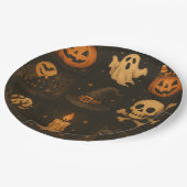 Assiettes En Carton Halloween paper plates (Angle)