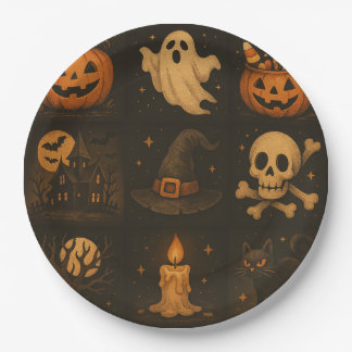 Assiettes En Carton Halloween paper plates