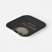 Assiettes En Carton Halloween Party Éffrayant crâne (Angulaire)