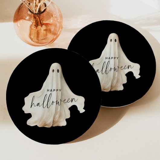 Assiettes En Carton Halloween Party Paper Plate Ghost Adult Spooky