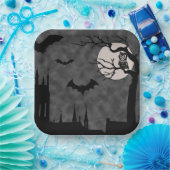 ASSIETTES EN CARTON HALLOWEEN PLAQUES DE PAPIER ÉFFRAYANTES (Fête)