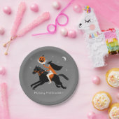 Assiettes En Carton Halloween sans tête (Fête)