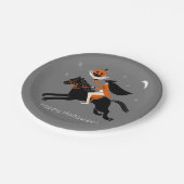 Assiettes En Carton Halloween sans tête (Angle)