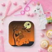Assiettes En Carton Halloween sans tête (Fête)