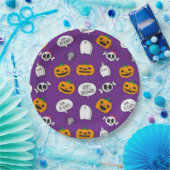 Assiettes En Carton Halloween si effrayant (Fête)