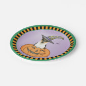 Assiettes En Carton Halloween Smooth Collie (Angle)