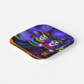 Assiettes En Carton Halloween - Sorcières 2 (Angulaire)