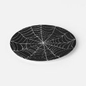 Assiettes En Carton Halloween Spiderweb (Angle)
