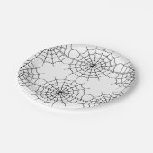 Assiettes En Carton Halloween Spiderweb (Angle)