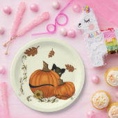 Assiettes En Carton Halloween style pays (Fête)