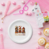 Assiettes En Carton Halloween Thanksgiving Noël Happy HalloThanks (Fête)