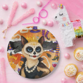 Assiettes En Carton Halloween themed for Cat Lovers Party  (Fête)