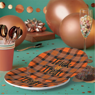 Assiettes En Carton Halloween utilisé