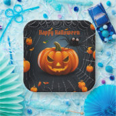 Assiettes En Carton Halloween Web (Fête)