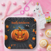 Assiettes En Carton Halloween Web (Fête)