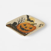 Assiettes En Carton Halloween with a sensual collage technique (Angulaire)