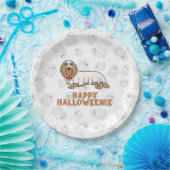 Assiettes En Carton Halloweenie (Fête)