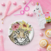 Assiettes En Carton Halo tropical | Sweet Cheetah (Fête)