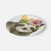 Assiettes En Carton Halo tropical | Sweet Sloth (Angle)