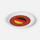 Assiettes En Carton Hambourg Deutschland (Angle)