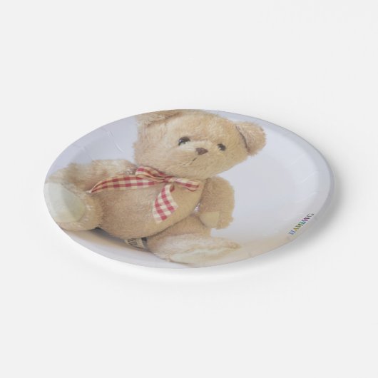 Assiettes En Carton HAMbWG - Articles en papier - Ours en peluche (Angle)