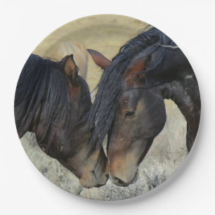 Assiettes En Carton HAMbyWG - Plaques papier 9" - 2 Cheval