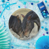 Assiettes En Carton HAMbyWG - Plaques papier 9" - Cheval (Fête)