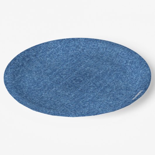 Assiettes En Carton HAMbyWG - Plaques papier 9" - Image Denim (Angle)