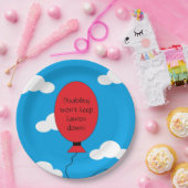 Assiettes En Carton Handicap et confiance : bleu (Fête)