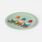 Assiettes En Carton Hangin avec mon Gnomies (Angle)