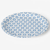 Assiettes En Carton Hanoukka Blue Star Motif Foi de vacances (Angle)
