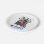 Assiettes En Carton HANOUKKA FAMILY REUNION Photo personnalisable (Angle)