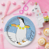 Assiettes En Carton Hanoukka Happy Penguin (Fête)