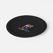 Assiettes En Carton Hanukkah Dabbing Unicorn Jewnicorn Chanukah Jewish (Angle)