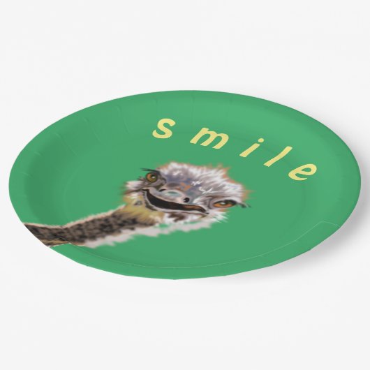 Assiettes En Carton Happy (Angle)