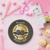 Assiettes En Carton Happy Bar Mitzvah 20XX Gold Décoratif (Fête)