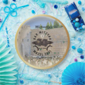 Assiettes En Carton Happy Bar Mitzvah Jerusalem Kotel Western Wall (Fête)