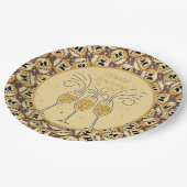 Assiettes En Carton Happy Birthday Fifty And Fabulous (Angle)