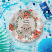 Assiettes En Carton Happy Birthday Hedgehog (Fête)