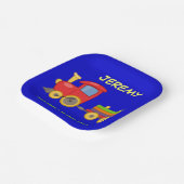 Assiettes En Carton Happy Birthday, Toy Train, template (Angulaire)