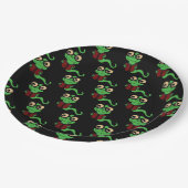 Assiettes En Carton Happy Bookworm Black (Angle)