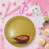 Assiettes En Carton Happy Diwali Diya - Plaque papier (Fête)